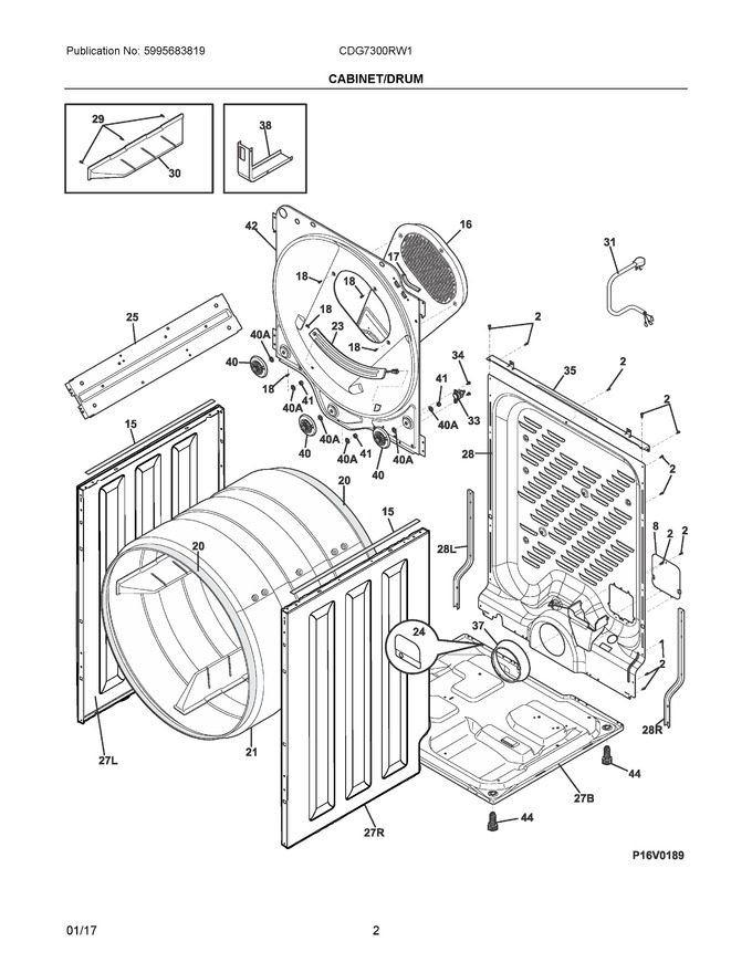 Diagram for CDG7300RW1