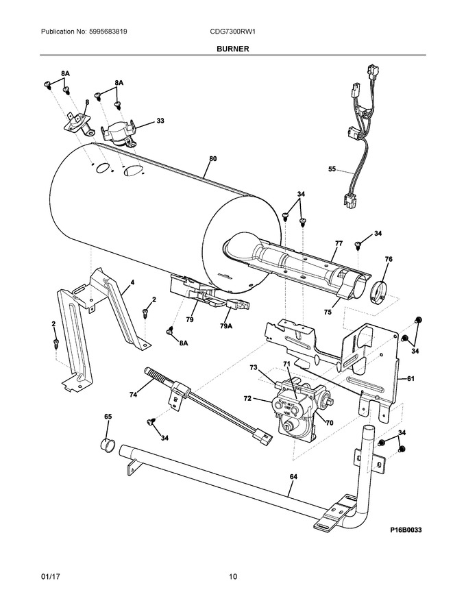 Diagram for CDG7300RW1