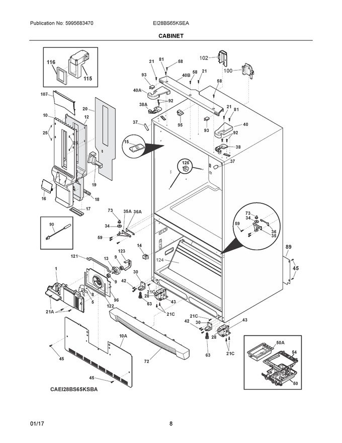 Diagram for EI28BS65KSEA