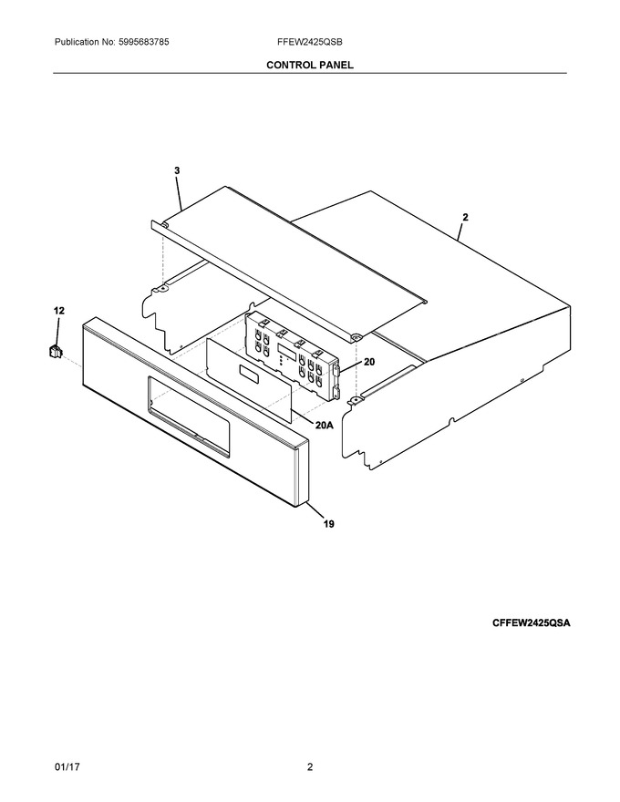 Diagram for FFEW2425QSB