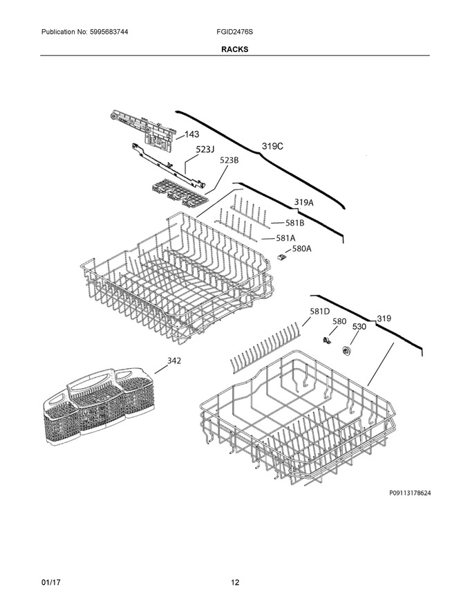 Diagram for FGID2476SW0A