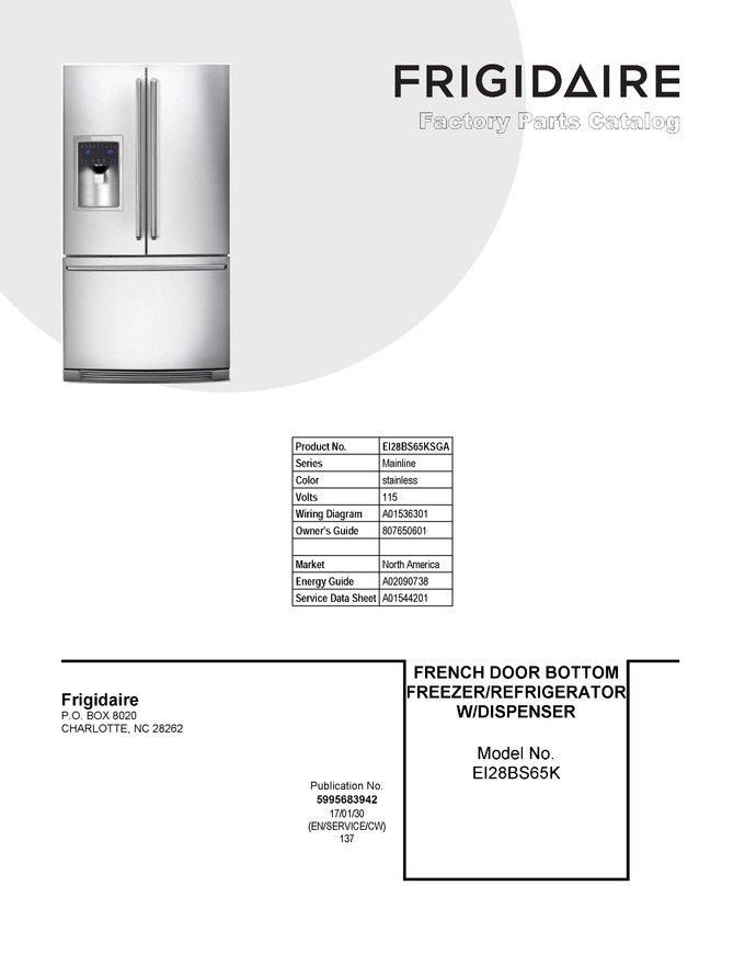 Diagram for EI28BS65KSGA