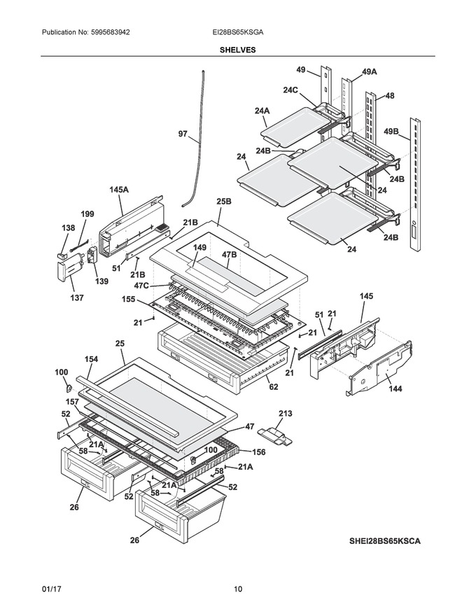 Diagram for EI28BS65KSGA