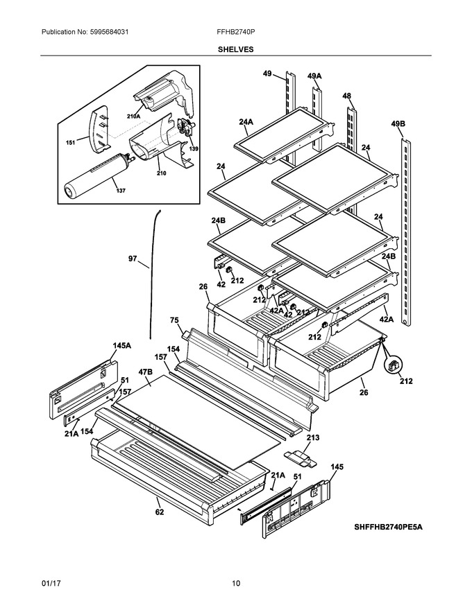 Diagram for FFHB2740PEBA