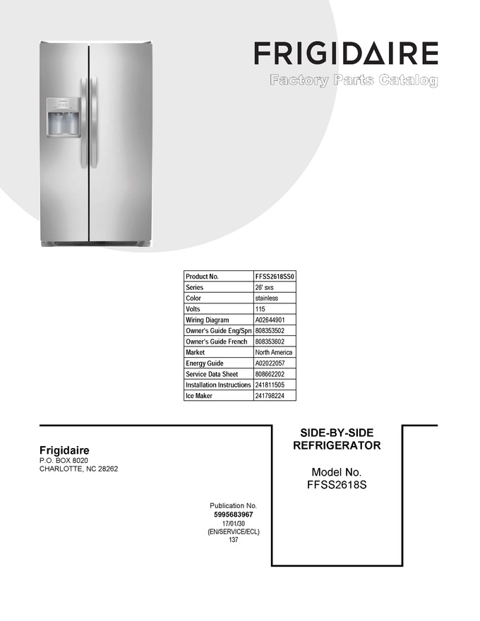 Diagram for FFSS2618SS0