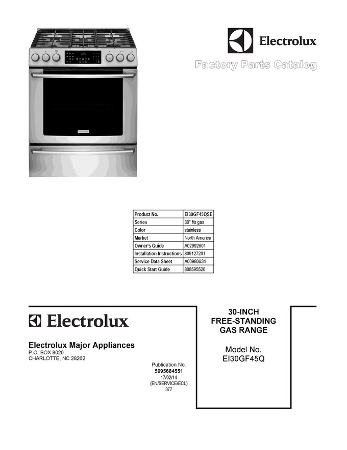 Diagram for EI30GF45QSE