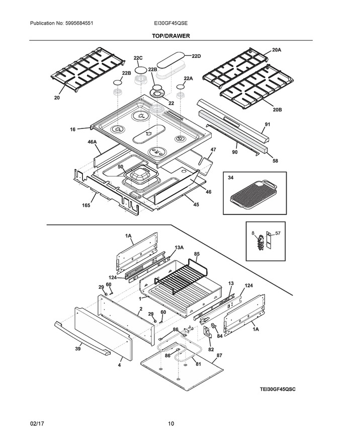 Diagram for EI30GF45QSE