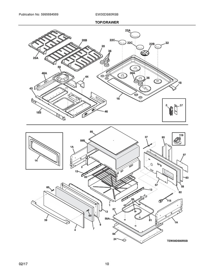 Diagram for EW30DS80RSB
