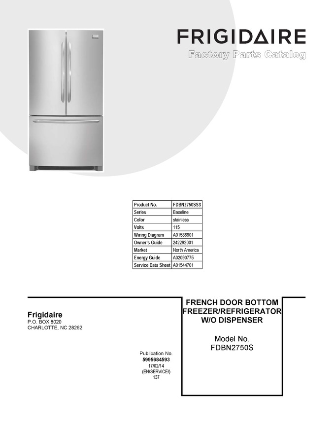 Diagram for FDBN2750SS3