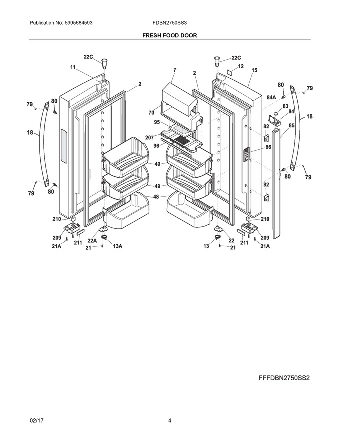 Diagram for FDBN2750SS3