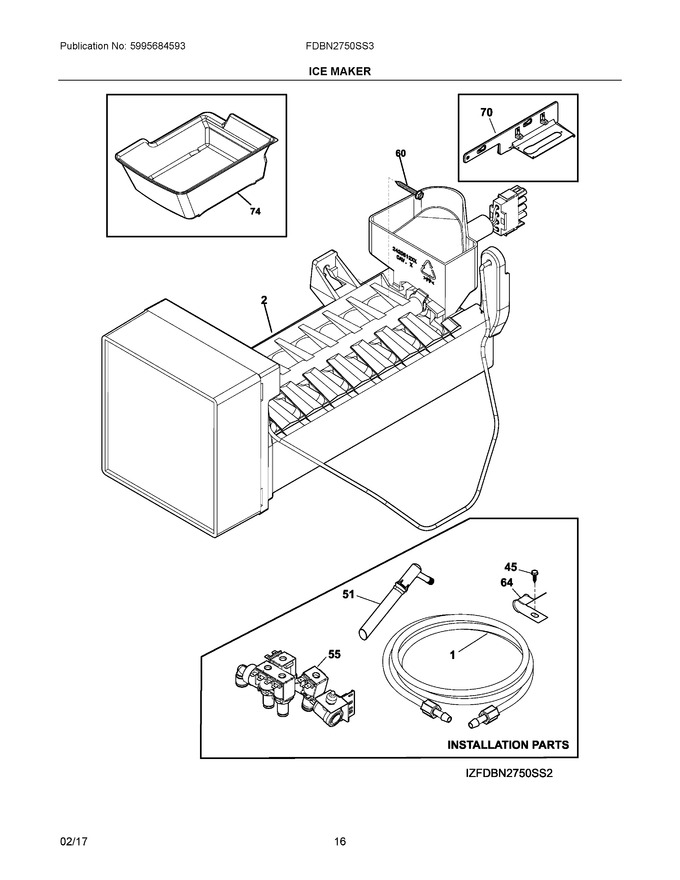 Diagram for FDBN2750SS3