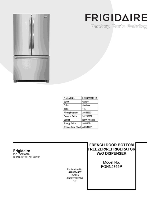 Diagram for FGHN2866PFEA