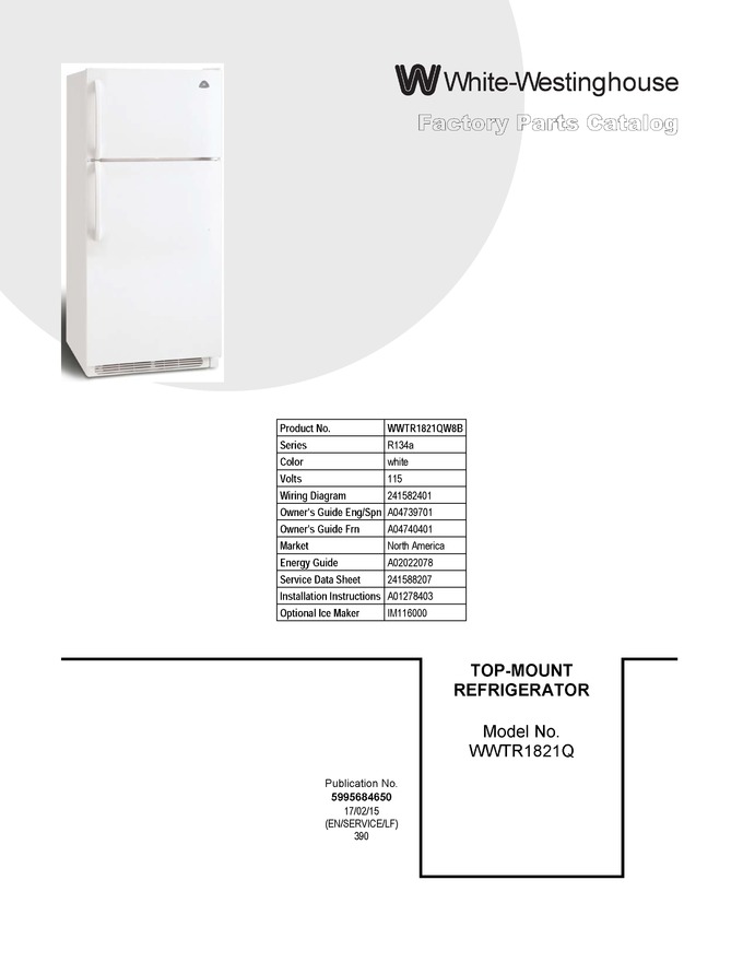Diagram for WWTR1821QW8B