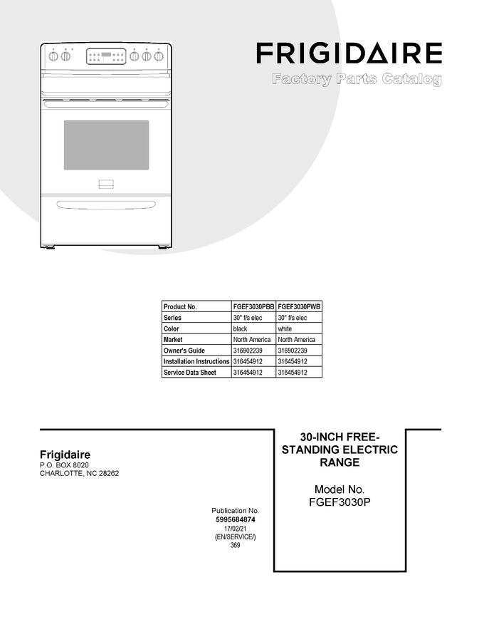 Diagram for FGEF3030PWB