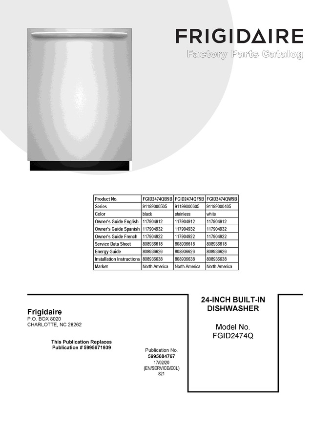Diagram for FGID2474QB5B