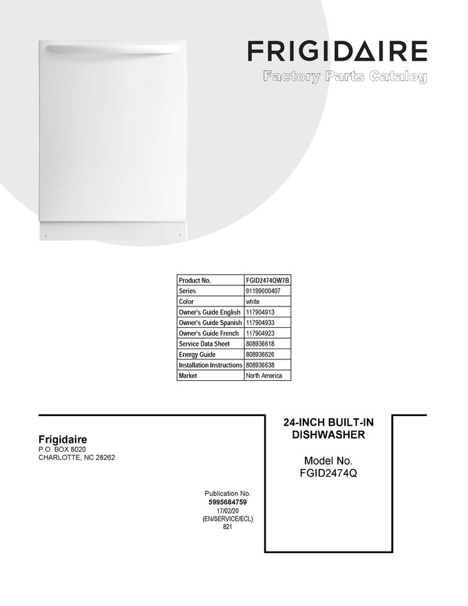 Diagram for FGID2474QW7B