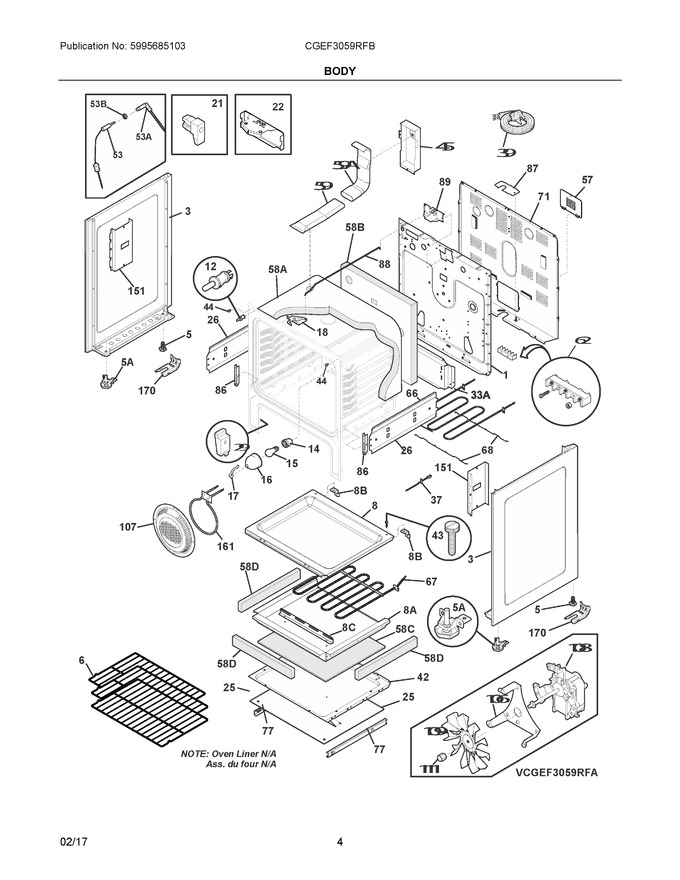 Diagram for CGEF3059RFB