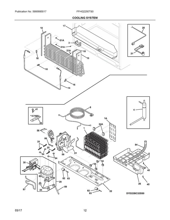 Diagram for FFHG2250TS0
