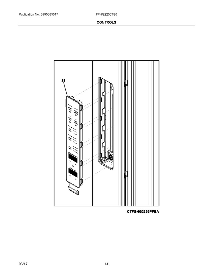 Diagram for FFHG2250TS0