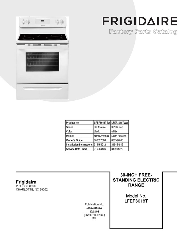 Diagram for LFEF3018TBA