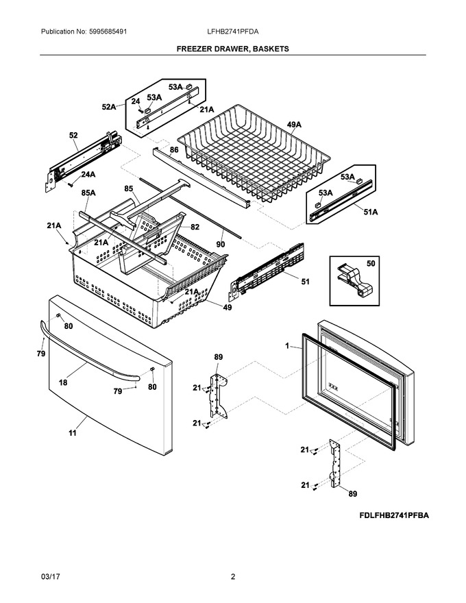 Diagram for LFHB2741PFDA