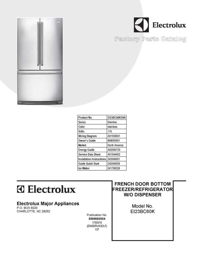 Diagram for EI23BC60KS9A