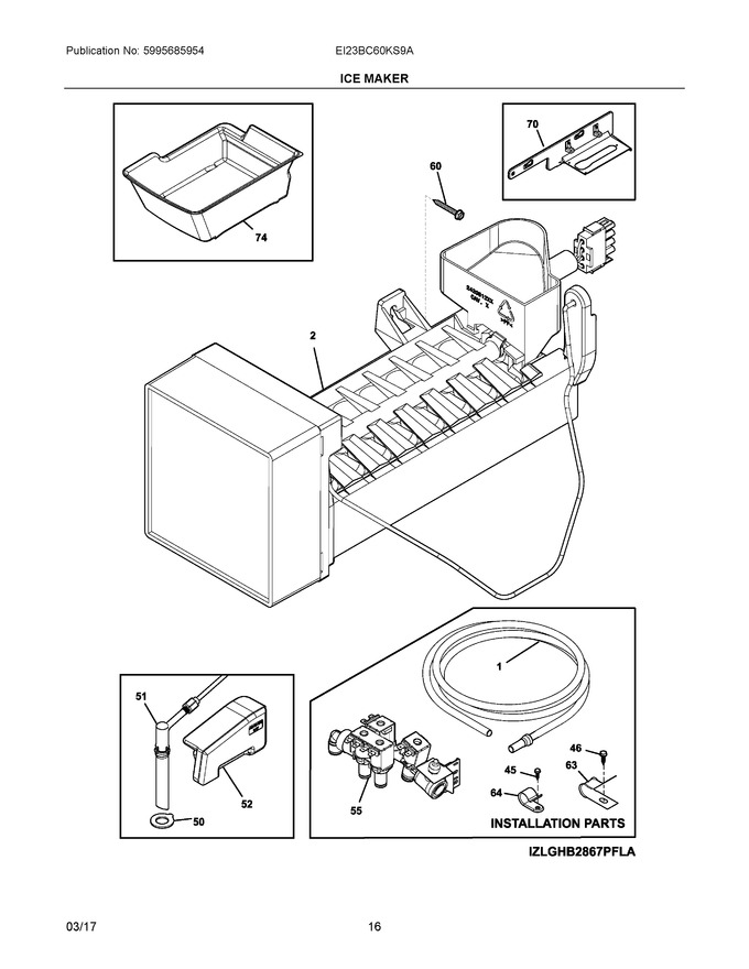 Diagram for EI23BC60KS9A