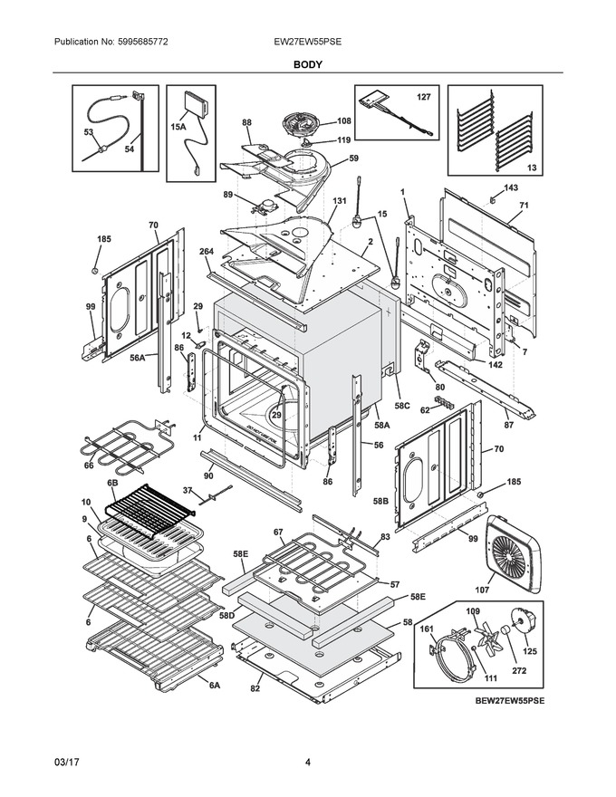 Diagram for EW27EW55PSE