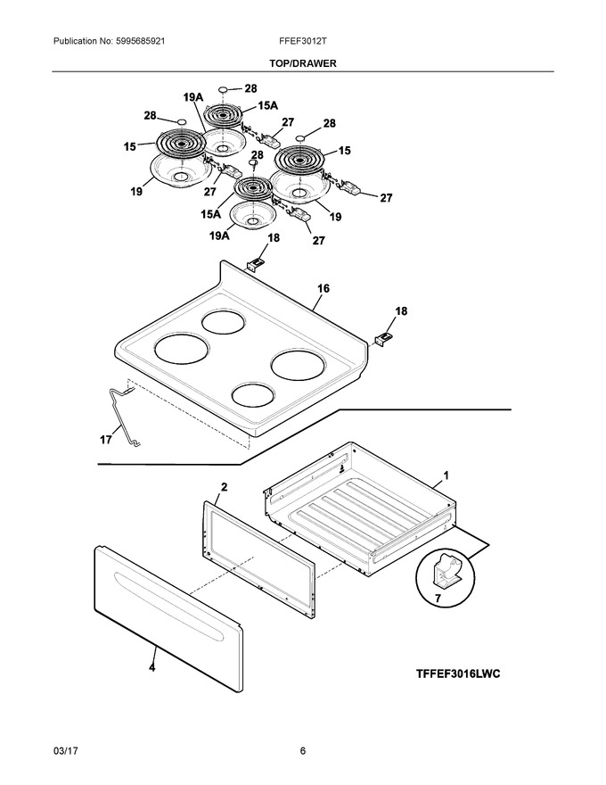 Diagram for FFEF3012TBA