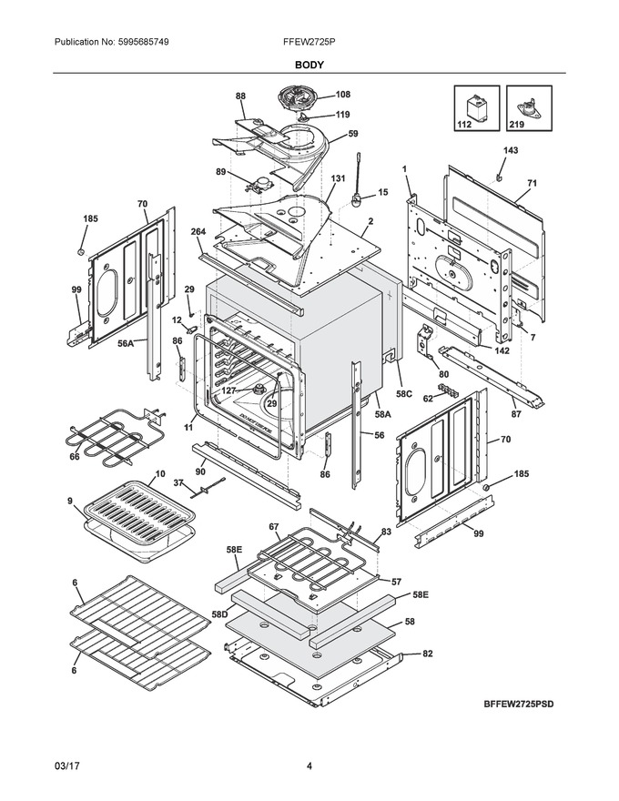Diagram for FFEW2725PWD