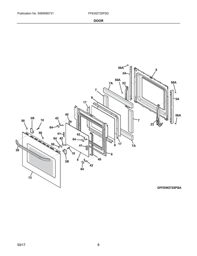 Diagram for FFEW2725PSD