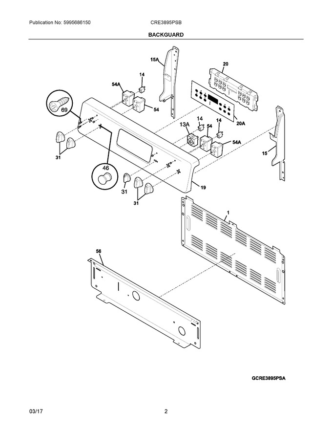 Diagram for CRE3895PSB
