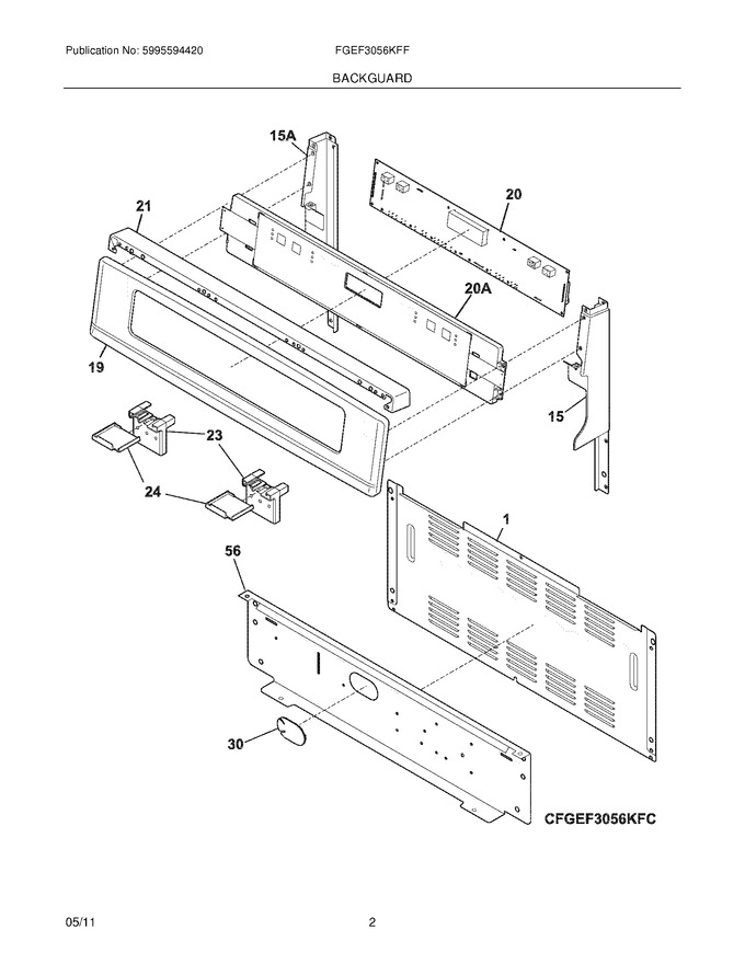 Diagram for FGEF3056KFF