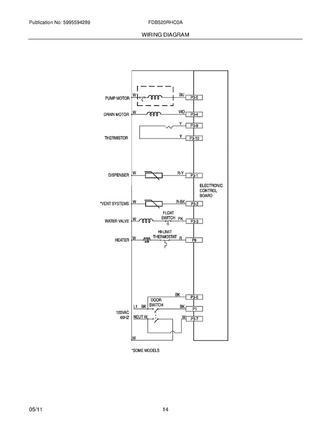 Diagram for FDB520RHC0A