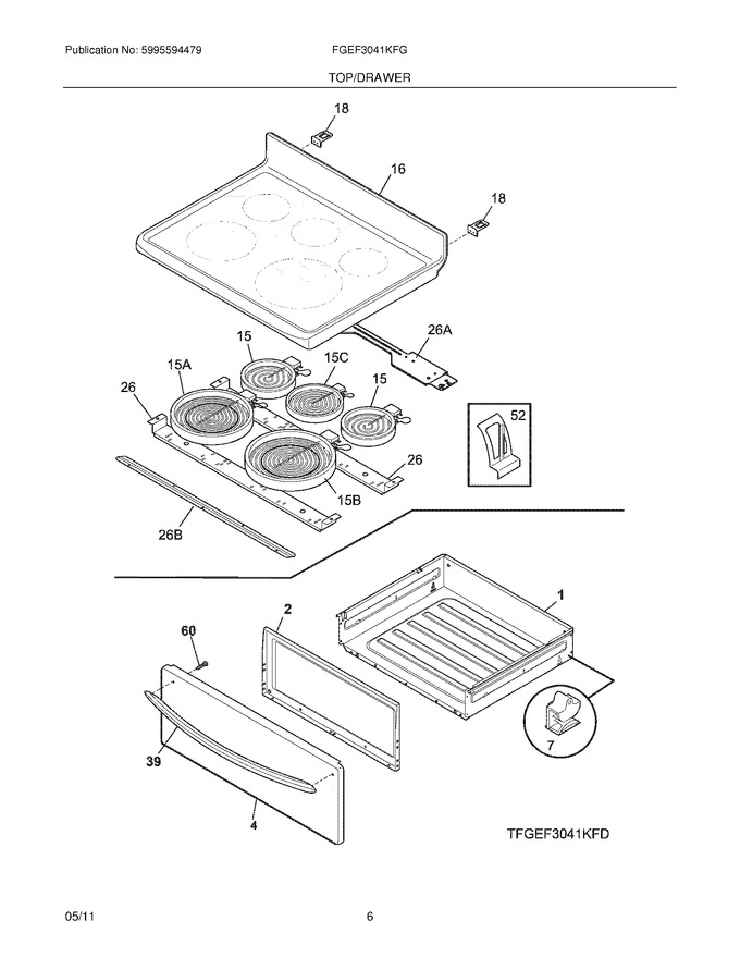 Diagram for FGEF3041KFG