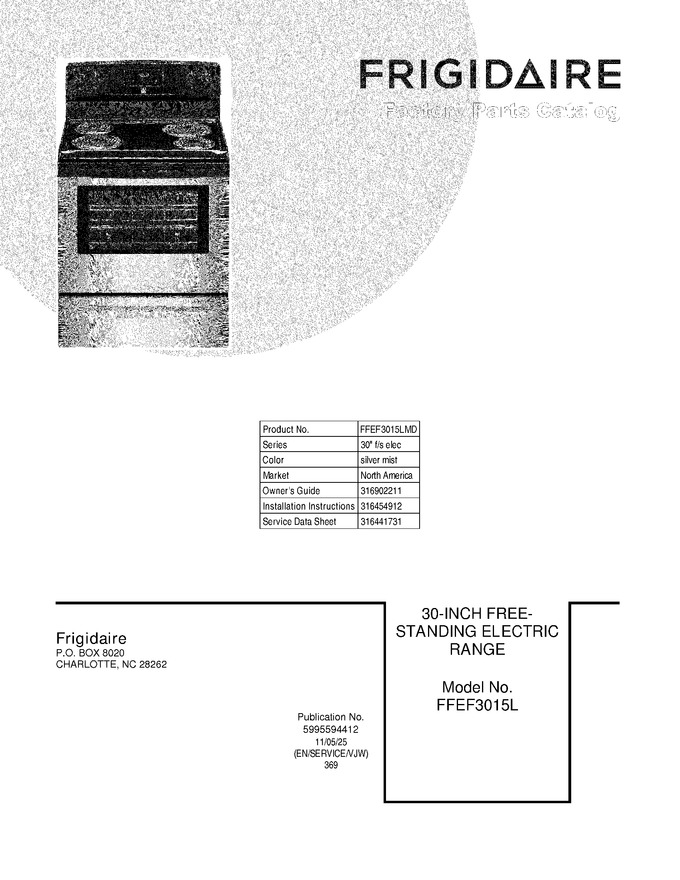 Diagram for FFEF3015LMD