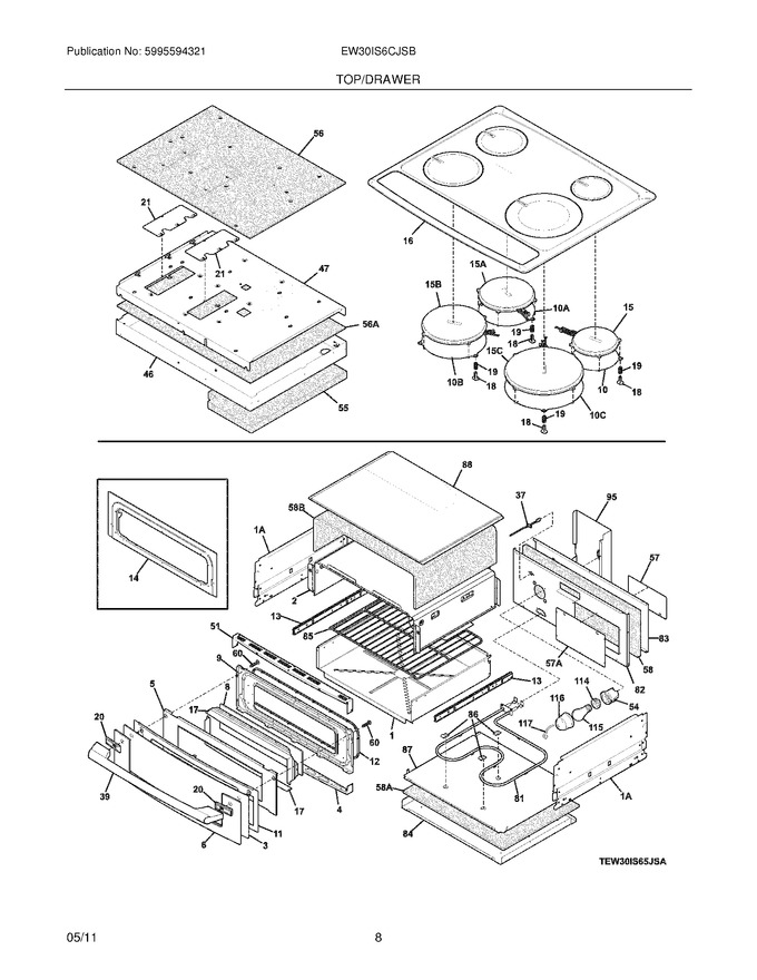 Diagram for EW30IS6CJSB