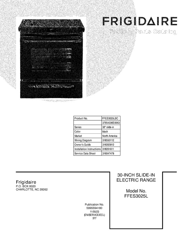 Diagram for FFES3025LBC