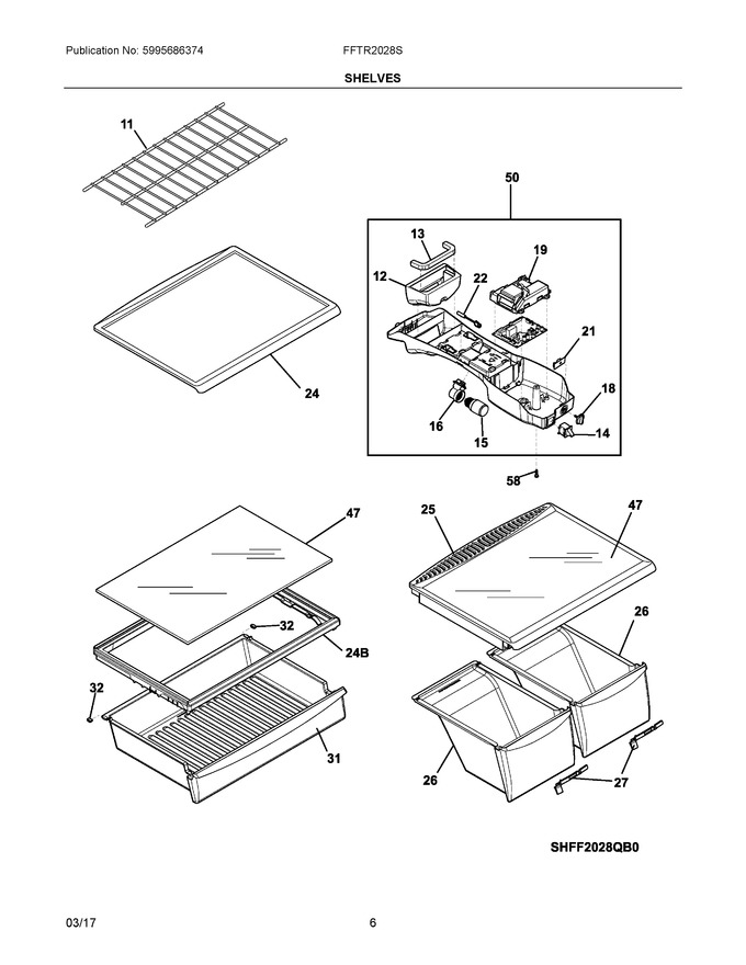 Diagram for FFTR2028SE2A