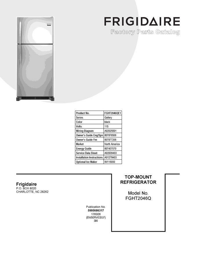 Diagram for FGHT2046QE1