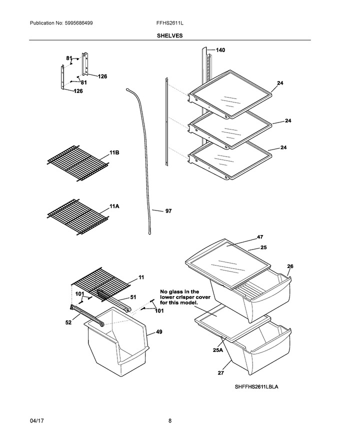 Diagram for FFHS2611LBNA