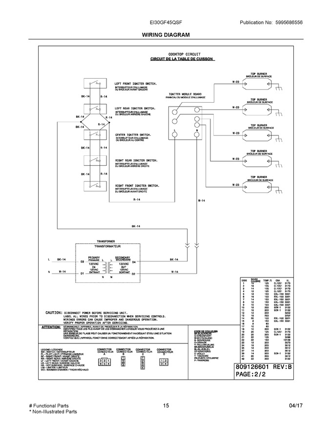 Diagram for EI30GF45QSF
