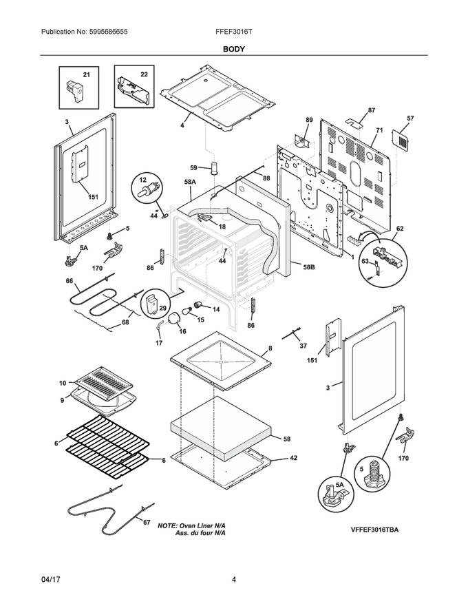 Diagram for FFEF3016TMA