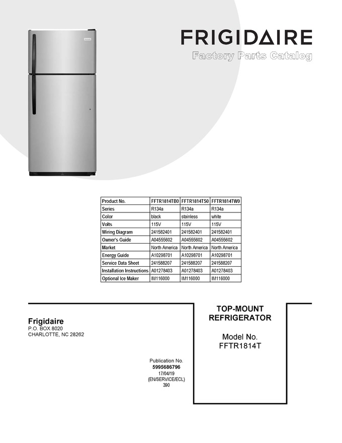 Diagram for FFTR1814TS0