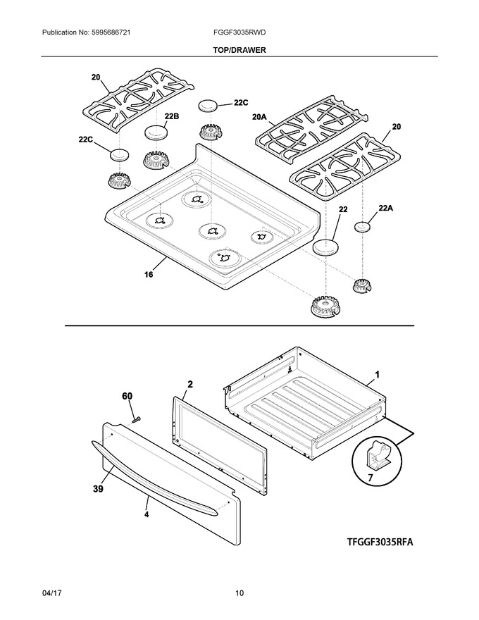 Diagram for FGGF3035RWD