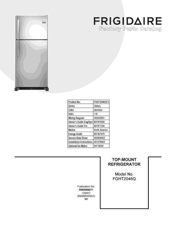 Diagram for FGHT2046QF3