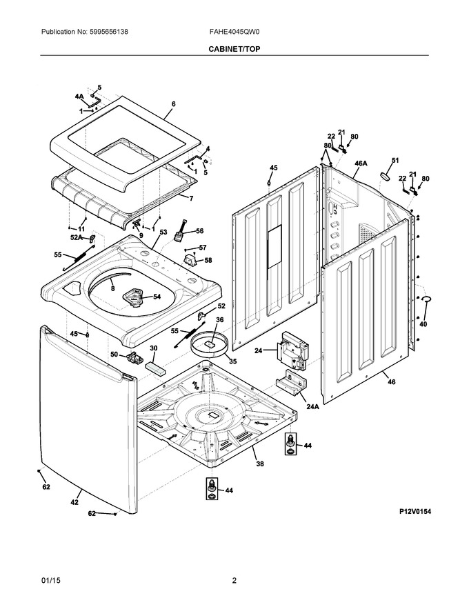 Diagram for FAHE4045QW0