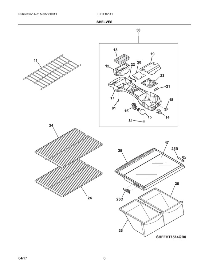 Diagram for FFHT1514TB0