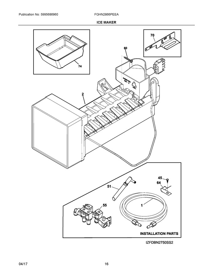 Diagram for FGHN2866PEEA