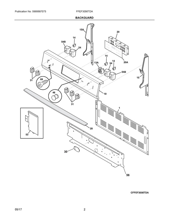 Diagram for FFEF3056TDA
